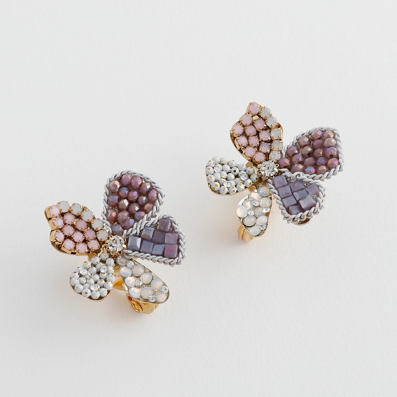 JewCas ラディアントフラワーエアフィットイヤリング[JC4929]