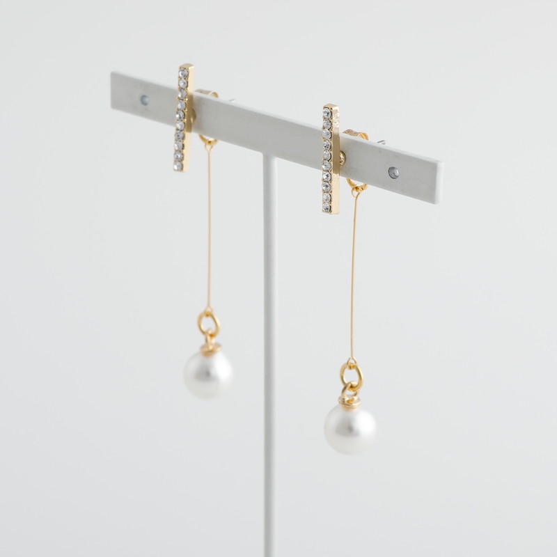 JewCasラスターパールピアス[JC4943]