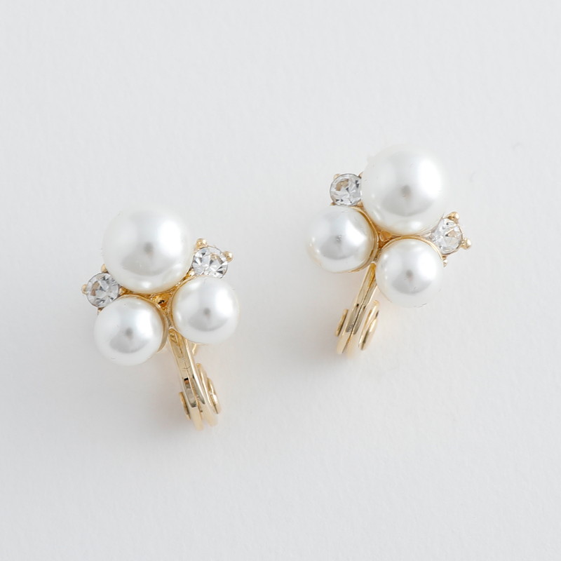 JewCasパールブーケエアフィットイヤリング[JC4961]
