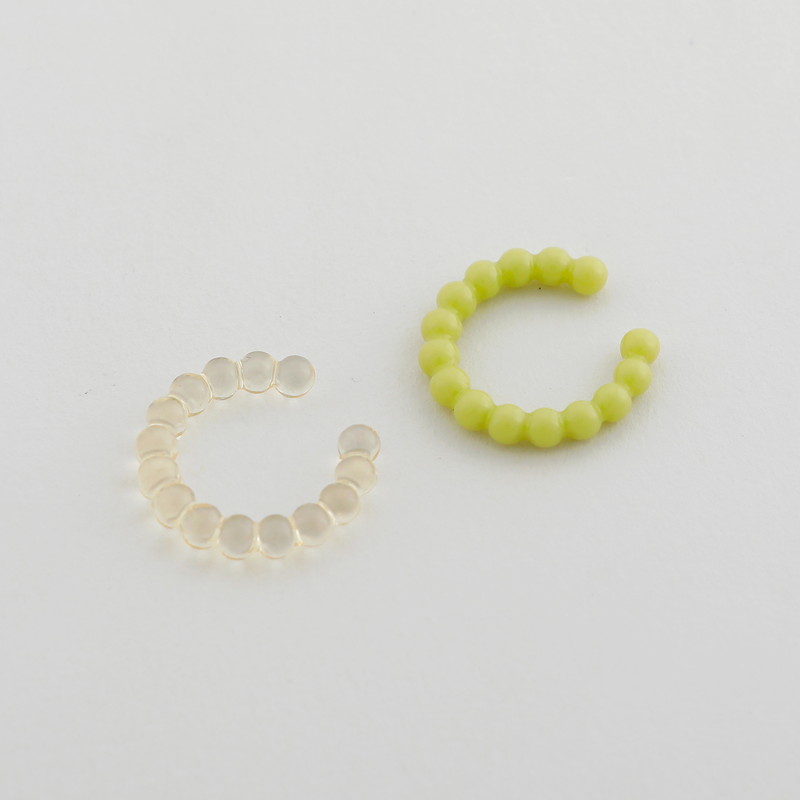 JewCas JCQポップカラースモールイヤカフ/2点セット [JCQ0207]