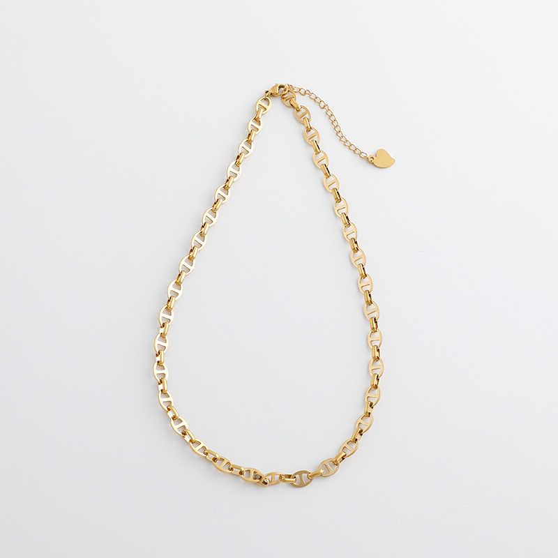 ステンレスチェーンネックレス [JCQ0209]