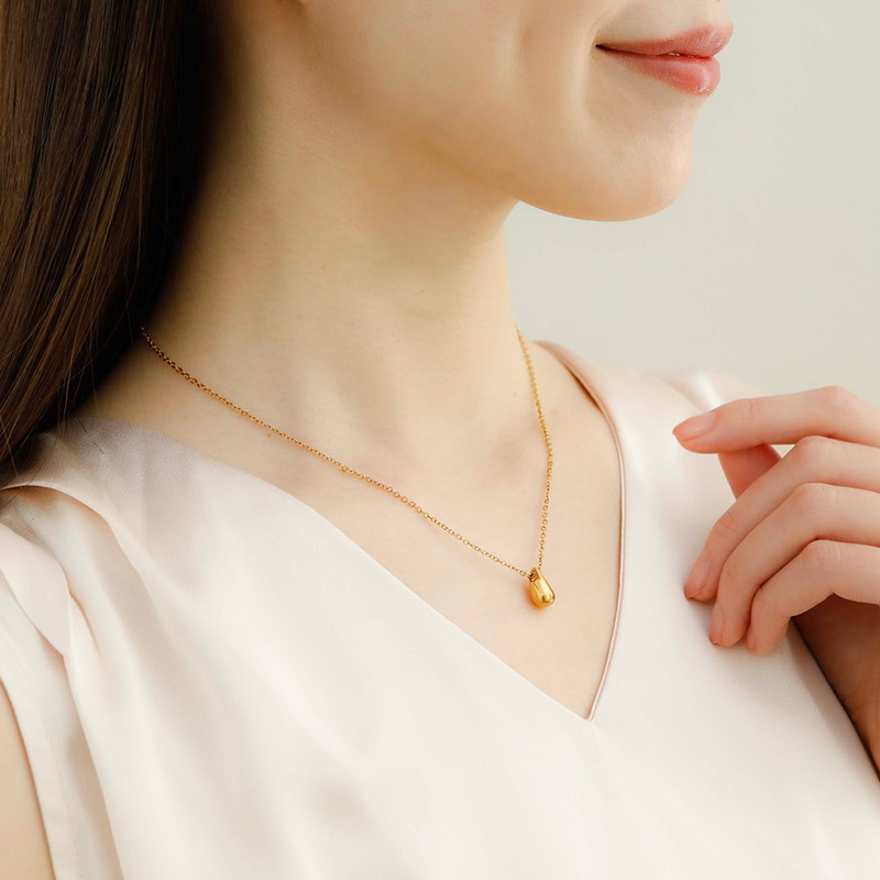 ステンレスペンダントネックレス [JCQ0214]