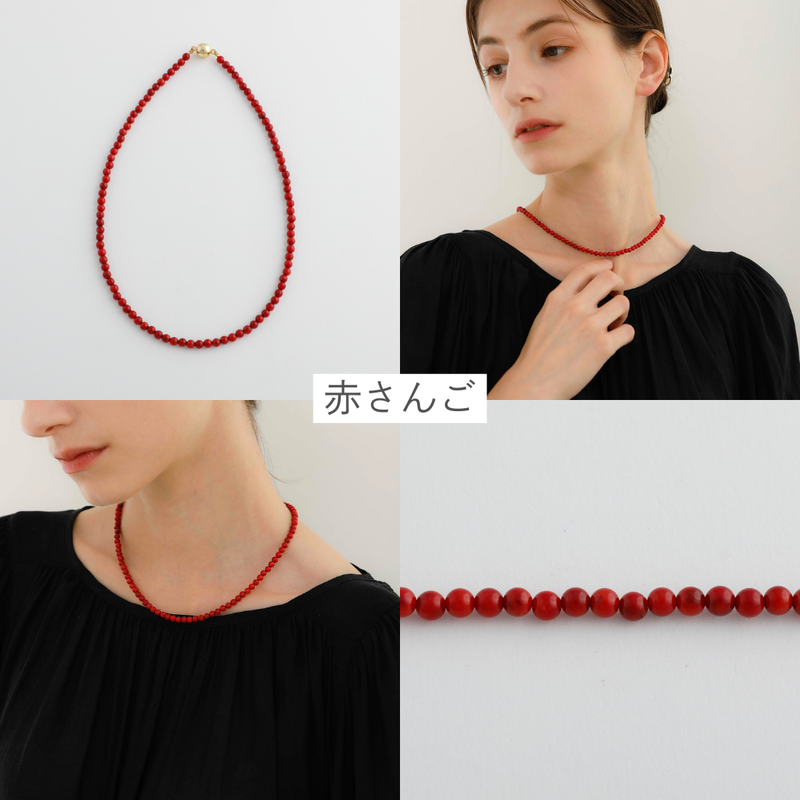 MALLOLINA IRO ネックレス “オモッチャシリーズ”【MLKB0082】/マグネット仕様