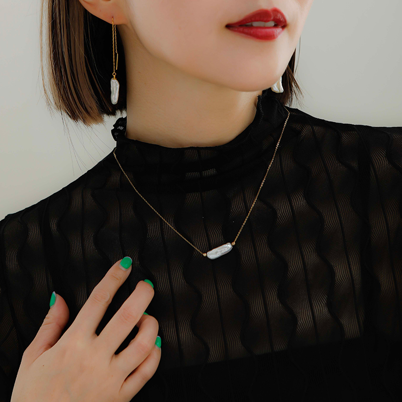 MALLOLINA PEARIST 淡水パールネックレス[MLPS0075]