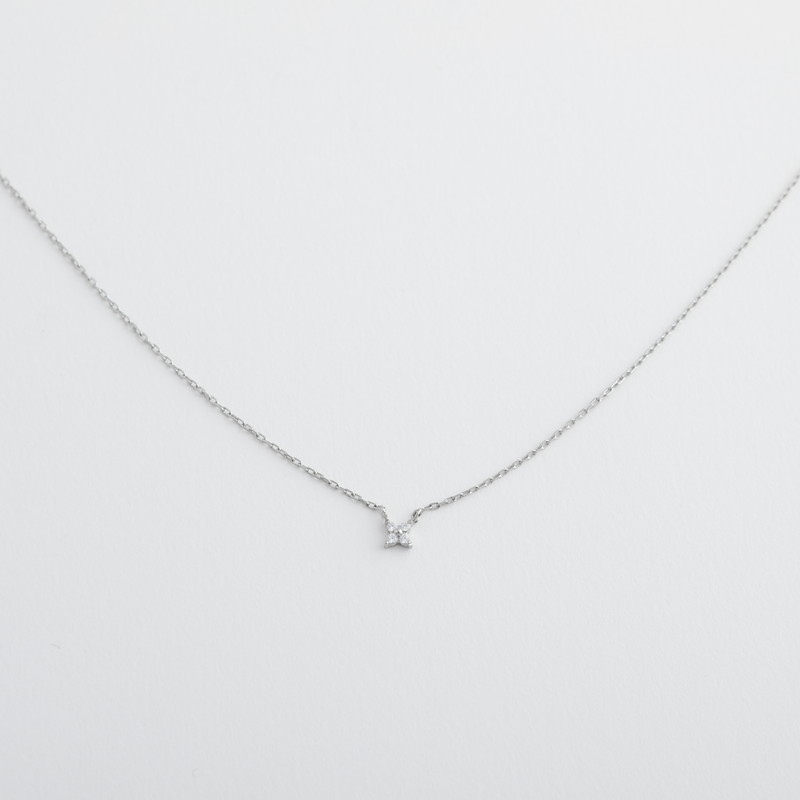 【金属アレルギー対応ノットアレプラス】ジルコニアネックレス[NOP0149]