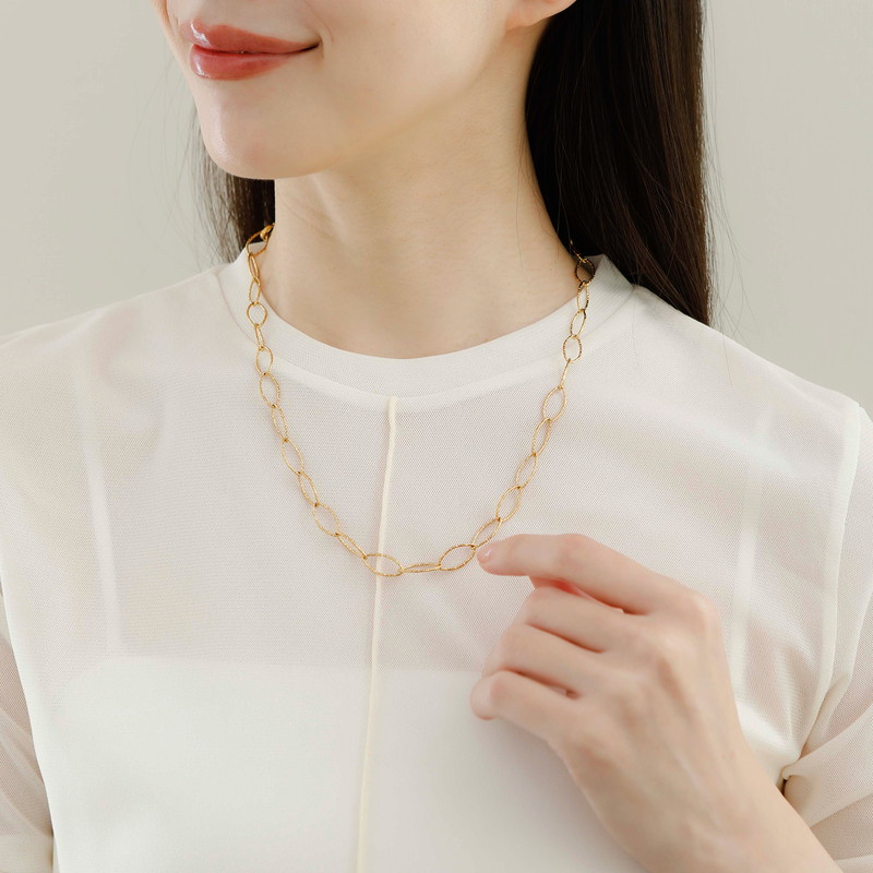 【金属アレルギー対応ノットアレプラス】ノットアレプラスネックレス[NOP0160]