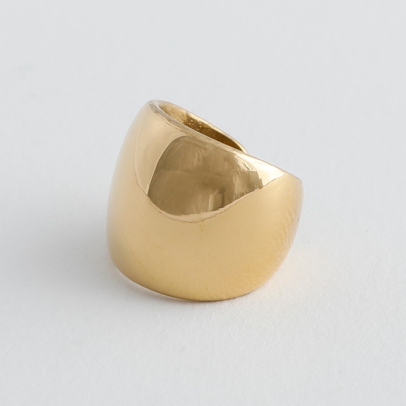 【金属アレルギー対応ノットアレプラス】シンプルメタルイヤカフ[NOP0170]