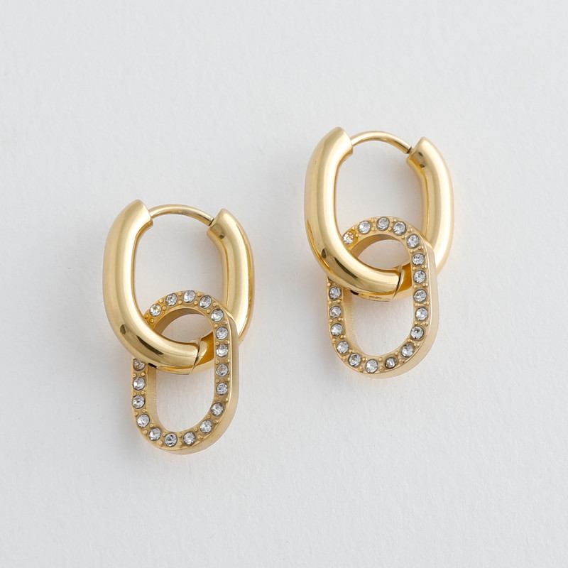 【金属アレルギー対応ノットアレプラス】ジルコニアリングピアス[NOP0174]